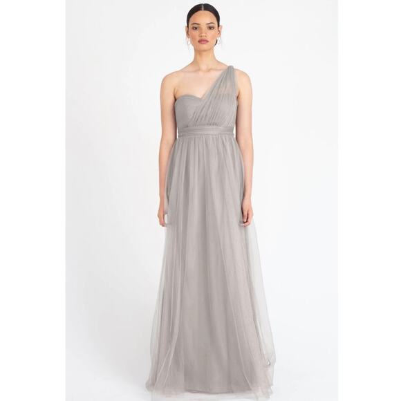 Jenny Yoo Annabelle Convertible Tulle Bridesmaid Dress Size 4 - Picture 1 of 13